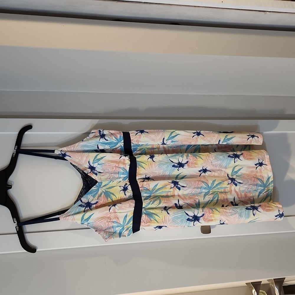 Cacique, Tropical Print sleep chemises. 18/20